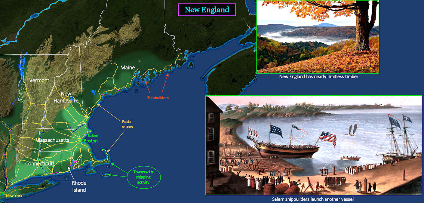 Northern Shipping, 1800